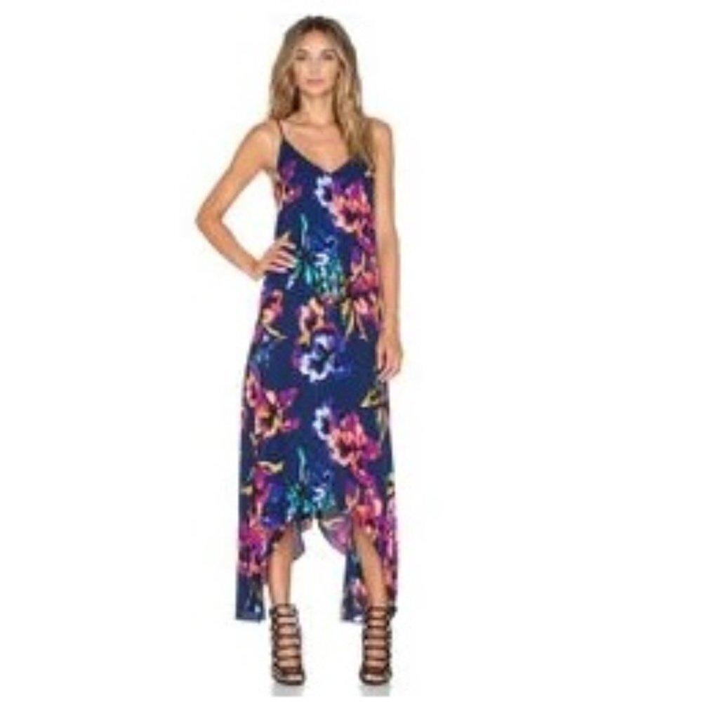 Revolve Three Eighty Two Blue Grayson Maxi Dress - image 2
